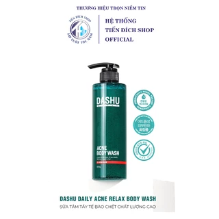 Sữa tắm nam Dashu Daily Acne Relax Body Wash 500ml cao cấp Hàn Quốc