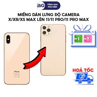 Miếng Dán Lưng Độ Camera iPhone X, XR, XS Max Giả Iphone 11/11 Pro/ 11 Pro Max
