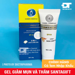 Gel giảm mụn và thâm Gamma SANTAGIFT 20g