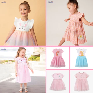 BST váy hè bé gái thun cotton nhiều họa tiết 2-7 tuổi mẫu mới P7 - Little Maven Chính Hãng