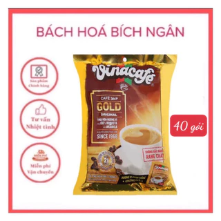 cafe sữa 3 in 1 vinacafe túi lớn 40 gói ngon tuyệt