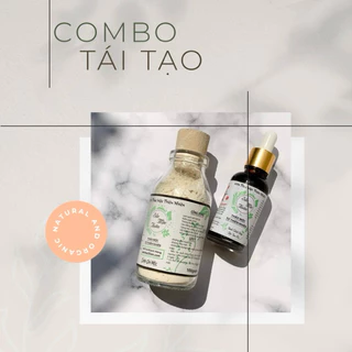 Combo tái tạo da Sắc Mộc Thiên mụn nám tàn nhang sẹo rỗ