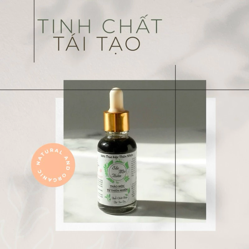 Tinh chất tái tạo da, peel da Sắc Mộc Thiên mụn nám tàn nhang sẹo rỗ