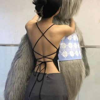 Áo Hai Dây Buộc Dây Hở Lưng Style Sexy