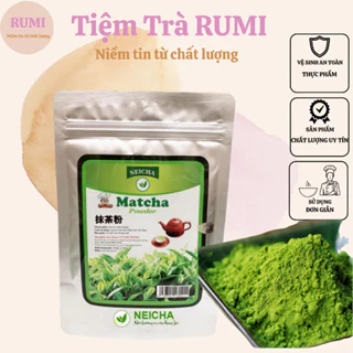 Bột Matcha bột trà xanh mũ trắng Neicha 500g/100g xuất xứ Đài Loan