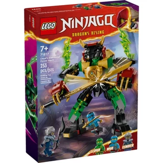 71817 Iego Ninjago Dragons Rising 2 season 2:Lloyd's Elemental Power Mech - Chiến giáp quyền năng của Lloyd - 2024