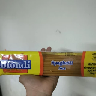 MÌ Ý SPAGHETTI SỐ 4 BIONDI 500G