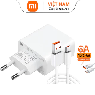 Sạc Xiaomi 18W 22.5W 27W 33W 65w Mi Charge Turbo USB 5A Type-C nguyên Seal PK XTZ Bảo hành lỗi 1 đổi 1 trong 6 tháng