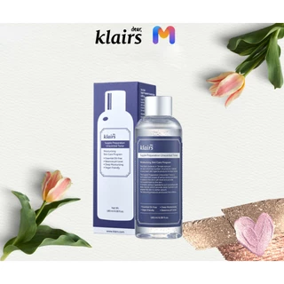 Nước Hoa Hồng Klairs Supple Preparation Unscented Toner 180ml