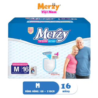 Bỉm quần Người già Merzy M16/ L14/ XL12