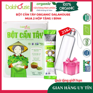 Bột cần tây nguyên chất Dalahouse chính hãng-  chứng nhận organic  - Da sáng, dáng xinh, đánh bay mỡ thừa