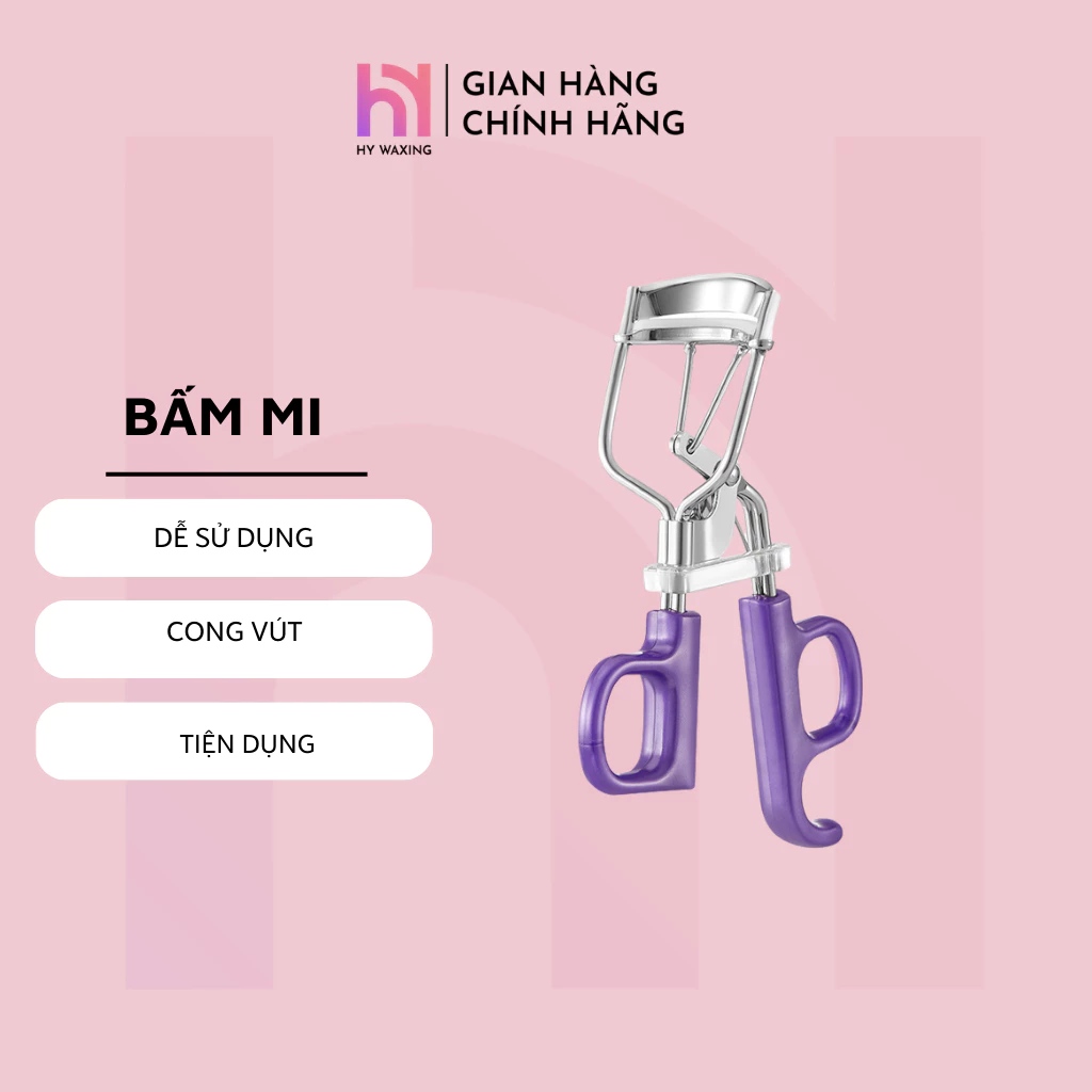 Dụng Cụ Bấm Cong Lông Mi HY WAXING Tự Nhiên Cong Lâu Không Gãy Mi CI-125