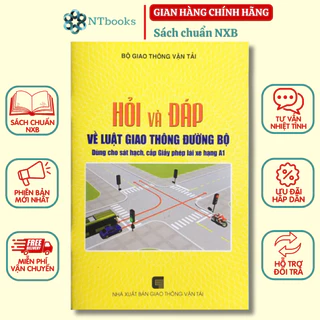 Sách Hỏi và đáp về Luật giao thông đường bộ dùng cho sát hạch, cấp Giấy phép lái xe hạng A1