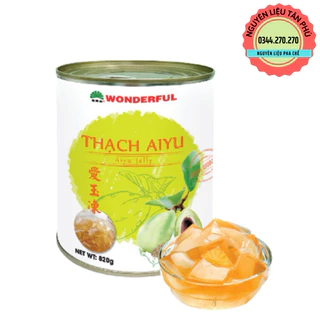 Thạch Aiyu Wonderful đóng lon - Lon 820gr