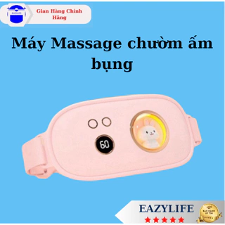 Máy Massage Eazylife, chườm ấm giảm Đau Bụng Kinh Nguyệt, Hiển Thị Nhiệt Độ Hình Thỏ Dễ Thương