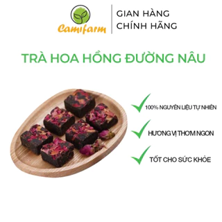 Trà hoa hồng đường nâu truyền thống Camifarm tốt cho sức khoẻ