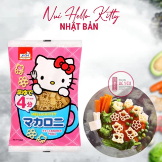 [NHẬT BẢN] Nui Hello Kitty Nhật bản 120gram cho bé ăn dặm