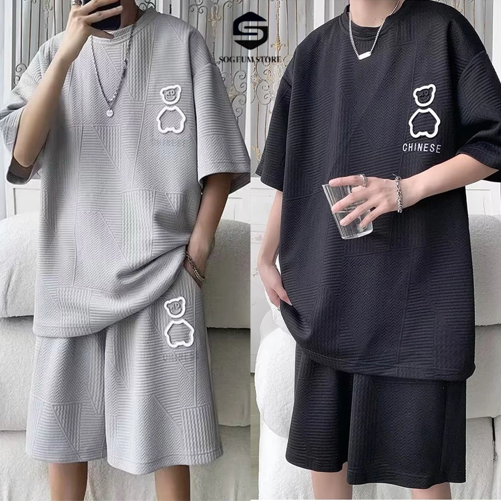 Đồ bộ nỉ thu đông Nam Nữ dài tay phối Layer, Bộ quần áo thể thao dài tay năng động chất tổ ong Sogeum