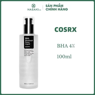 Nước cân bằng COSRX BHA hỗ trợ làm giảm mụn đầu đen dung tích 100ml