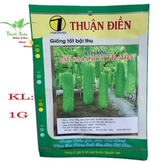 Hạt Giống Bầu Sao F1 gói 1g