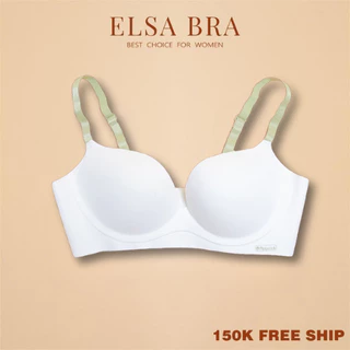 Áo Ngực Su Elsa Bra Đệm Mỏng Cup V Gợi Cảm Nâng Ngực Gọng Nhựa Hỗ Trợ Tạo Khe Gợi Cảm - 023