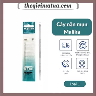 Cây Nặn Mụn 2 Đầu Malika Cao Cấp Hàng Loại 1