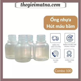 ComBo 100 Ống Nhựa Hút Máu Bầm Loại Chuyên Dụng Cho Spa