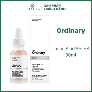 Serum Sáng da giảm thâm Lactic Acid 5% / 10% + HA - The Ordinary