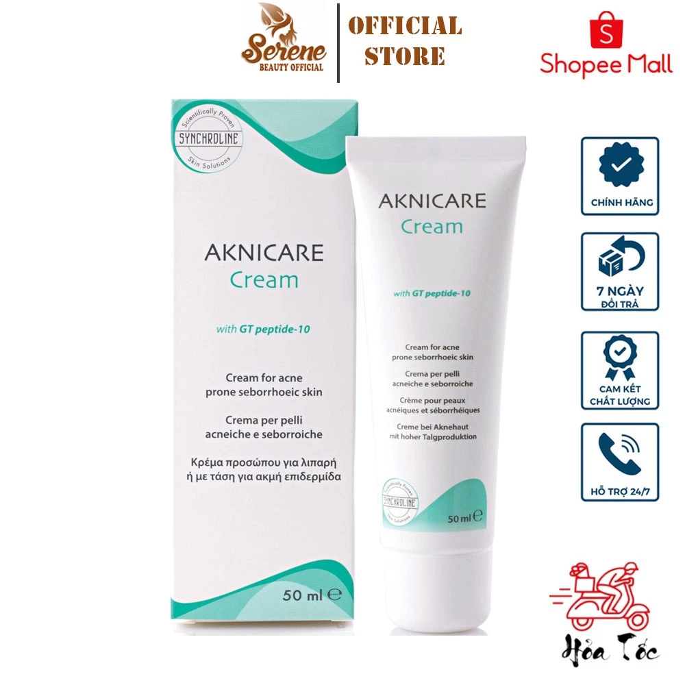 Kem Kiểm Soát Nhờn Và Giữ Ẩm Cho Da KARMEL Aknicare Cream 50ml