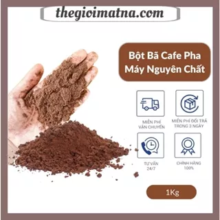 💥 ( Giá Sĩ)1kg  Bột Bã Cafe Pha Máy Nguyên Chất 100% - Đắp mặt, tắm trắng, tẩy TBC  cực kì hiệu quả.