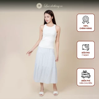 Chân Váy Nữ Jisoo chất liệu Cotton mềm mại, thời trang thương hiệu Lux Clothing