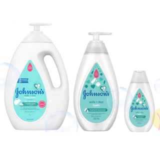 Sữa Tắm Trẻ Em Johnson’s Baby Chiếu Xuất Sữa Và Gạo 200ml, 500ml, 1L