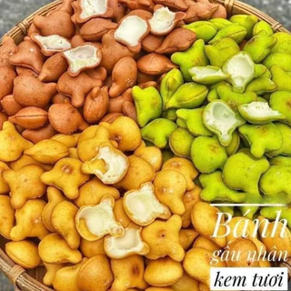 420gr- Bánh gấu mix 3 vị (vani, sôcôla, chùm ngây) -có video