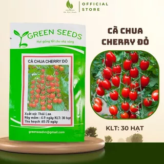 Hạt giống Cà Chua Cherry Đỏ hạt giống rau củ quả trồng quanh năm, hạt giống rau năng suất cao