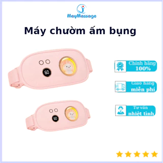 Máy chườm ấm bụng giảm Đau Bụng Kinh Nguyệt, Máy Massage,  Hiển Thị Nhiệt Độ Hình Thỏ Dễ Thương