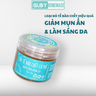 Gel Tẩy Tế Bào Chết Cà Phê sạch lỗ chân lông & ngừa mụn FACIAL EXFOLIATING GEL COFFEE GUBY HOMEMADE