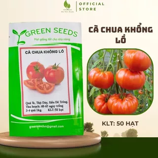 Hạt Giống Cà Chua Khổng Lồ hạt giống rau củ quả trồng quanh năm, hạt giống rau năng suất cao