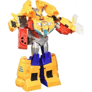 Robot biến hình Transformers Toys Cyberverse Spark Armor Ark Power Optimus Prime Action Figure