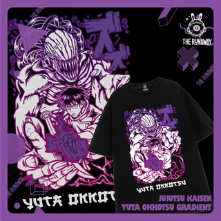 Áo phông Jujutsu Kaisen: Yuta Okkotsu Gradient Cotton 100% Nam / Nữ by The Runaway