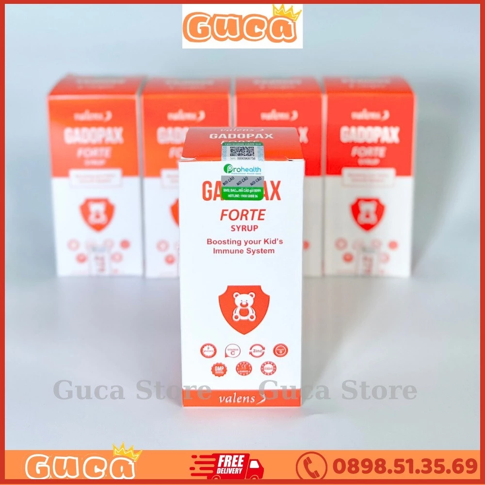 Gadopax forte siro tăng đề kháng cho bé nhập khẩu châu âu, lọ 100ml