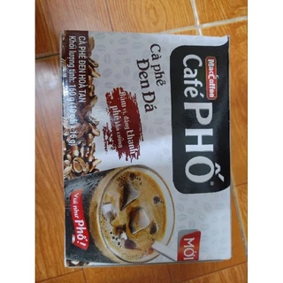 HỘP CAFE PHỐ ĐEN ĐÁ 10 GÓI