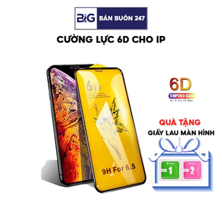 Kính Cường Lực Full Màn Hình 6D Thiên Thần iPhone 6/7/8/X/11/12/13/14/15 - S PRO PLUS PROMAX