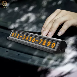 Bảng ghi số điện thoại ô tô loại cao cấp thiết kế sang trọng