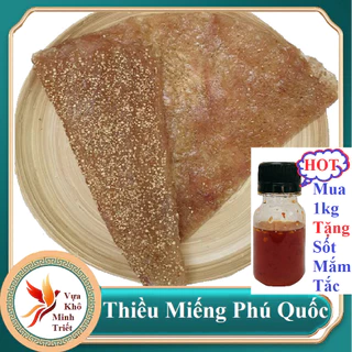 1kg Khô Cá Thiều Miếng(Khô Cá Thiều Tiêu Sọ) Đặc Sản Phú Quốc [Tặng Kèm Sốt Tắc Chua Cay]- Vựa Khô Minh Triết