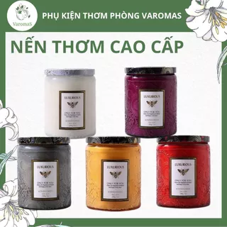 Nến Thơm Tinh Dầu VaromaS Sang Trọng Thư Giãn Không Khói Cao Cấp Trang Trí Nhà Cửa Và Quà Tặng NEN01 NEN02 NEN16 250G