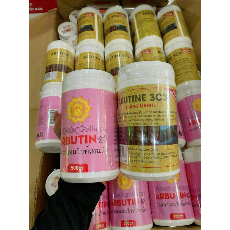 Kem Kích Body Abutine 3c3 Hồng 500g