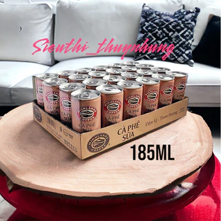 Thùng 24 lon cà phê sữa Highlands coffee 185ml, 235ml/lon