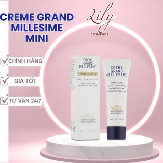 [Công ty | Creme Grand Millesime Mini] Kem Dưỡng Tăng Cường Và Tái Tạo Sức Sống Cho Da 4ml | Biologique Recherche BR