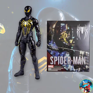 [HÀNG SẴN -HỎA TỐC] Mô Hình Nhân Vật Người Nhện SHF Spider Man Anti-Ock Suit Có Khớp Bootleg