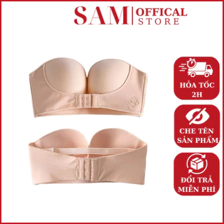 Áo Lót Nữ Không Dây Không Gọng Nâng Ngực Chống Tụt Cài Trước Tạo Khe💖FREESHIP💖 Áo Ngực Mặc Áo Trễ Vai Gợi Cảm - SAM93 A9